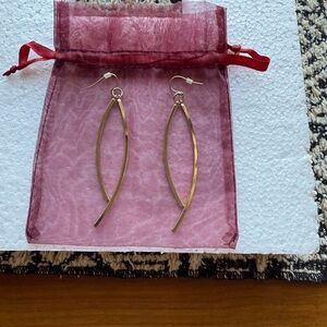 Delicate Long Narrow Dangle Threader Earrings